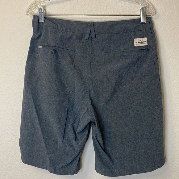 Quiksilver Mens Shorts Union Heather Amphibian | size 29 - Picture 6 of 8